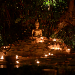Chiang Mai, Thailand. 25 th February 2016. Magha puja day. Buddha