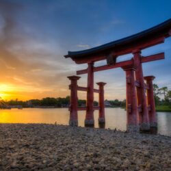 The Torii Gate at the Epcot Japan Pavilion, Walt Disney World