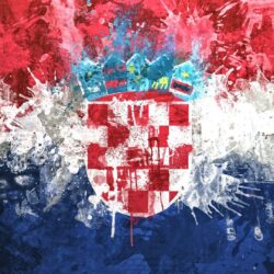 Download wallpapers croatia, flag, republic, backgrounds