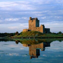 Ireland city reflection castle wallpapers