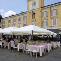 Street cafe in Parma, Italy wallpapers and image