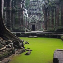 water ruins beauty temple cambodia HD wallpapers