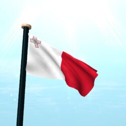 Malta Flag 3D Free Wallpapers for Android