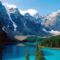 Nature: Moraine Lake Banff National Park Canada, picture nr. 17452