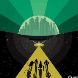 Silhouettes paths wizard of oz artwork cities wallpapers