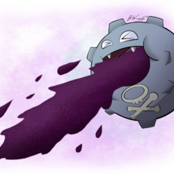 109 Koffing used Sludge and Poison Gas!