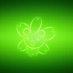 wallpapers pokemon, cherrim, green HD : Widescreen : High Definition