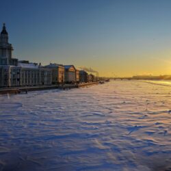 Winter in Saint Petersburg, Russia wallpapers