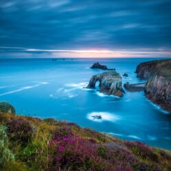 land’s end cornwall england celtic sea cape land’s end coast rock