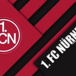 Download wallpapers FC Nürnberg, logo, 4k, German football club
