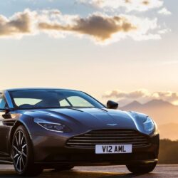 Download Wallpapers Aston martin, Db11, Side view Full HD