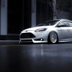 ford focus st 2015 avant garde wheels white color front HD wallpapers
