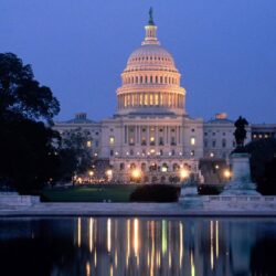 Best Evening Time Wallpapers Of The United States Capitol Building In