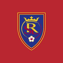 MLS Real Salt Lake Logo Red wallpapers 2018 in Soccer