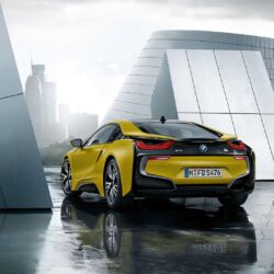 2018 BMW i8 Protonic Frozen Yellow Wallpapers & HD Image
