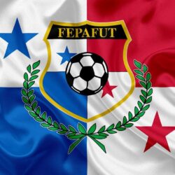Download wallpapers Panama national football team, logo, emblem
