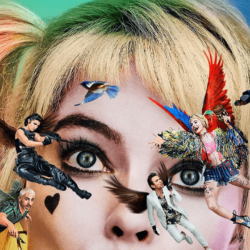New Birds of Prey Movie Poster Shows Off Harley’s Crazy Side
