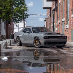 Wallpapers Dodge 2019 Challenger SRT Hellcat Grey Cars