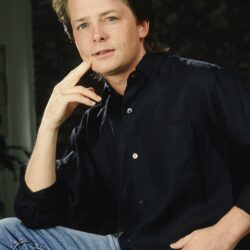 Photo Michael J Fox GeorgeRose1988