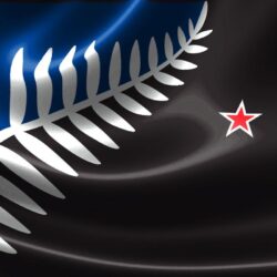 Free Download Newzealand Silver Fern Flag Hd Pics