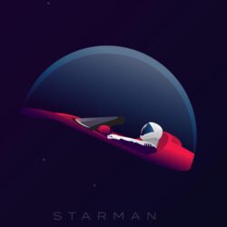 Starman Illustration In Resolution