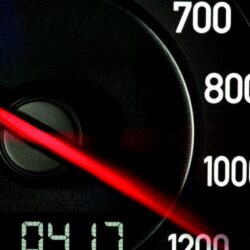 Bugatti Speedometer Mph