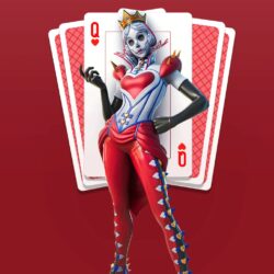 Queen of Hearts Fortnite wallpapers