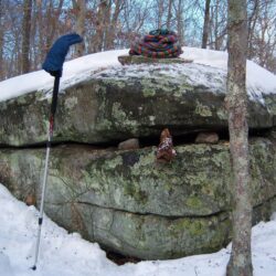 Forest: SAM Warm Winter Wear Chatfield Hollow Trails Boulders
