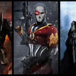 Wallpapers Heroes comics Warriors LMS, Dan Luvisi, Abaddon, Deadshot