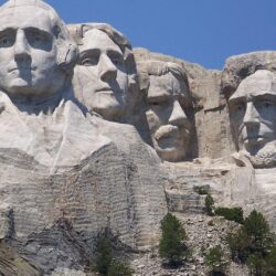 Mountain: Mount Rushmore Famous Faces Presidents Mountian Mountain