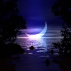 px Crescent Moon Wallpapers