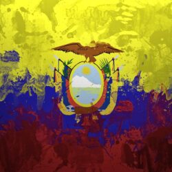 Wallpapers paint, flag, flag, Ecuador, The Republic Of Ecuador