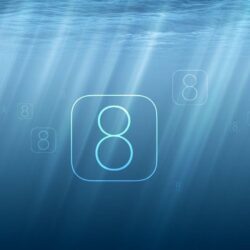 Ocean Sunlight iOS 8 iPhone 5s Wallpapers Download