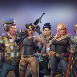 Download wallpapers all characters, video game, fortnite