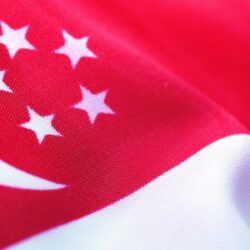 The flag of Singapore HD Wallpapers