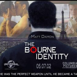 BOURNE IDENTITY action mystery thriller spy poster wallpapers