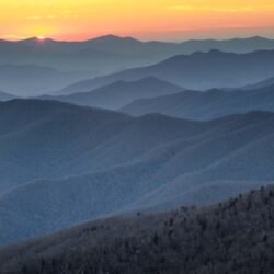 Blue Ridge Mountain Sunset [][OC]