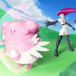 Ignorance is Blissey by lancercross