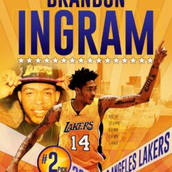 Welcome to the Lakers Brandon Ingram by YaDig