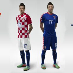 Download Mario Mandzukic Croatia 2014 World Cup Kit