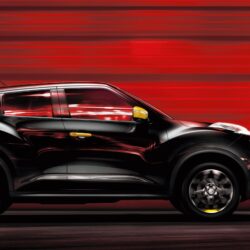 Nissan Juke black car speed wallpapers