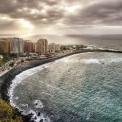 Wallpapers coast, Spain, Spain, Canary Islands, The Atlantic ocean