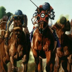 horse racing wallpapers