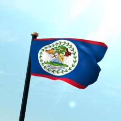 Belize Flag 3D Free Wallpapers for Android