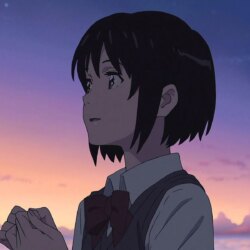 Downaload Cute, Mitsuha Miyamizu, Kimi no Na wa., animated movie