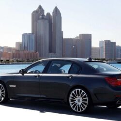 BMW 7 series rear wallpapers