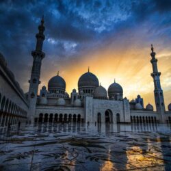Grand Mosque Abu Dhabi Islamic HD Wallpapers