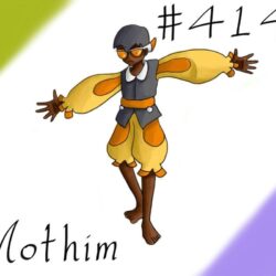 Pokemon Gijinka Project 414 Mothim by JinchuurikiHunter