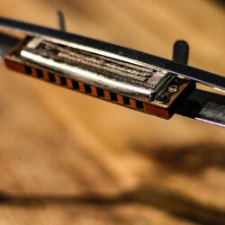 Free stock photo of blues harp