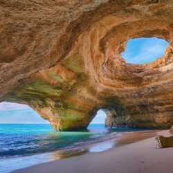 Algarve caves, Portugal wallpapers